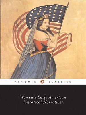 cover image of Women's Early American Historical Narratives